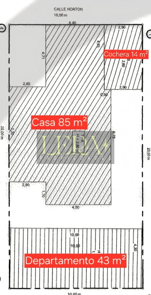 CASA C/ DEPARTMENTO EN VENTA EN PERDRIEL LUJAN DE CUYO