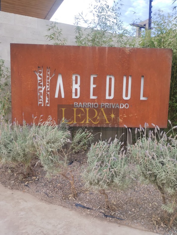 LOTE EN VENTA EN BARRIO PRIVADO ABEDUL EN LUJAN DE CUYO